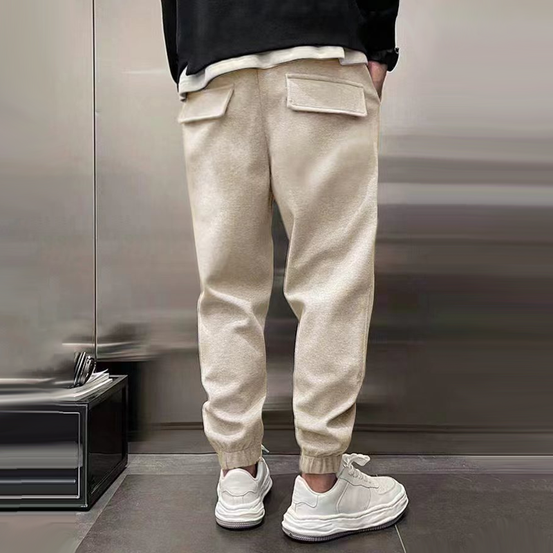 Adrián - Pantalones Jogger Urbanos de Algodón Elástico Premium