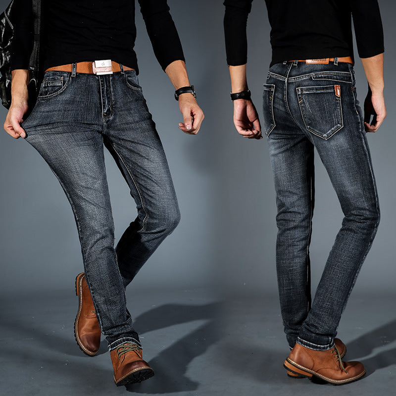 Mauricio - Jeans Slim Modernos de Denim Elástico Premium