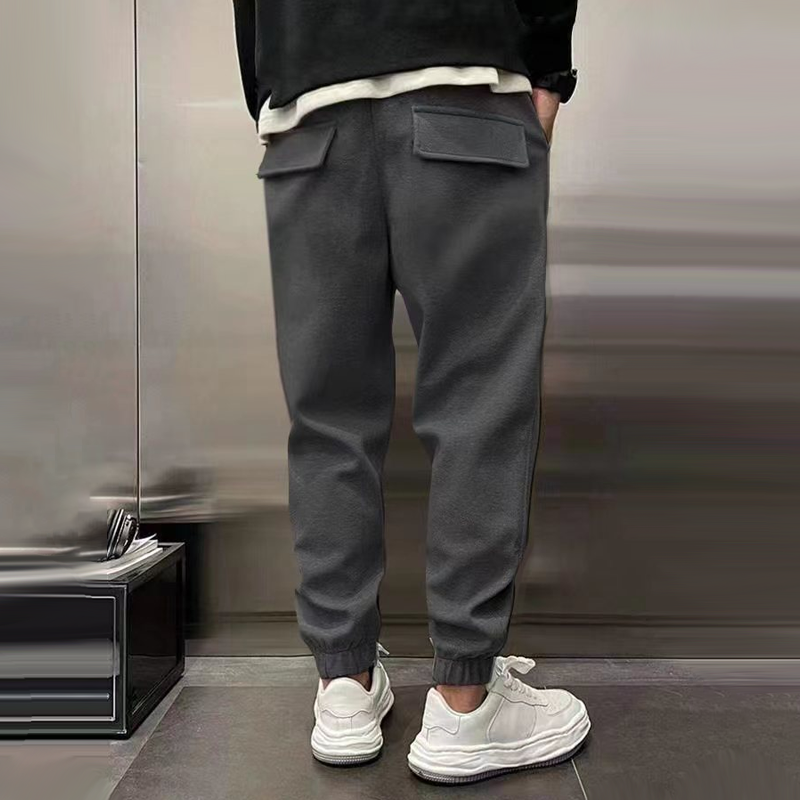 Adrián - Pantalones Jogger Urbanos de Algodón Elástico Premium