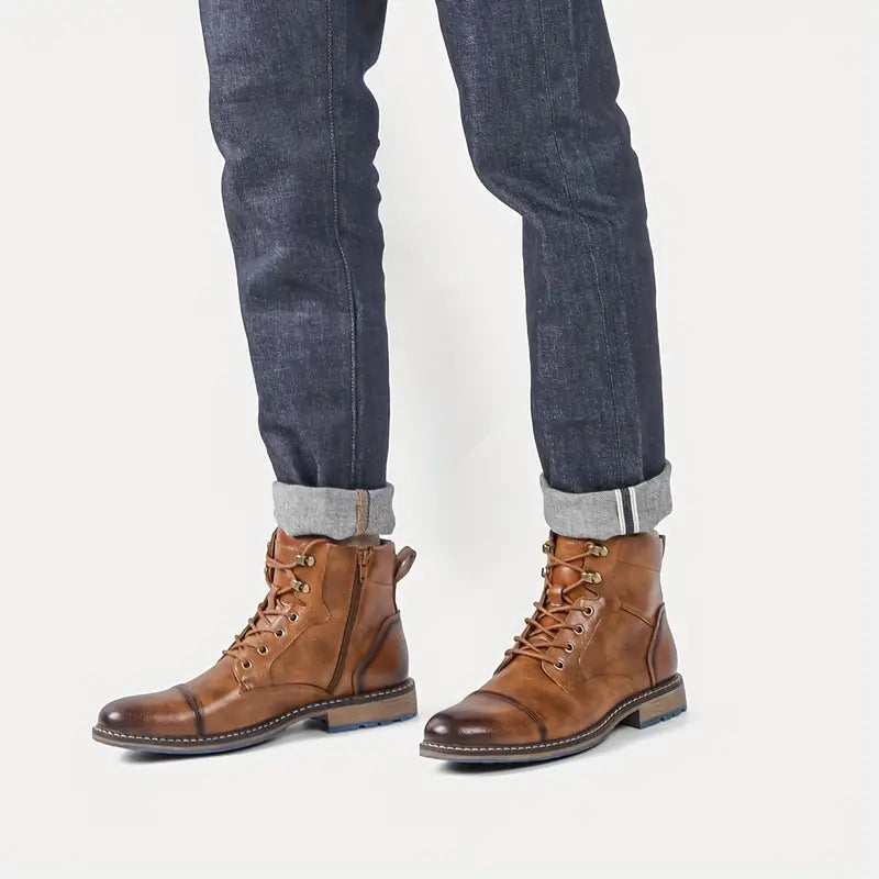 Alejandro - Botas Cuero Vintage