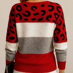 Renata - Suéter Animal Print Tejido