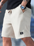 Alonso - Shorts Casuales Texturizados de Algodón Transpirable Premium