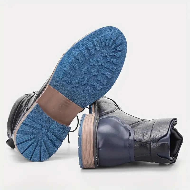 Alejandro - Botas Urbanas Vintage de Cuero Envejecido Premium