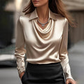 Camila - Blusa Satinada Premium
