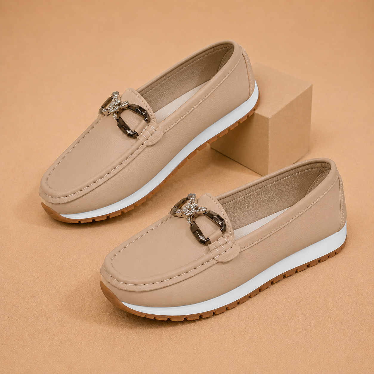 Beatriz - Zapatillas sin cordones para mujer