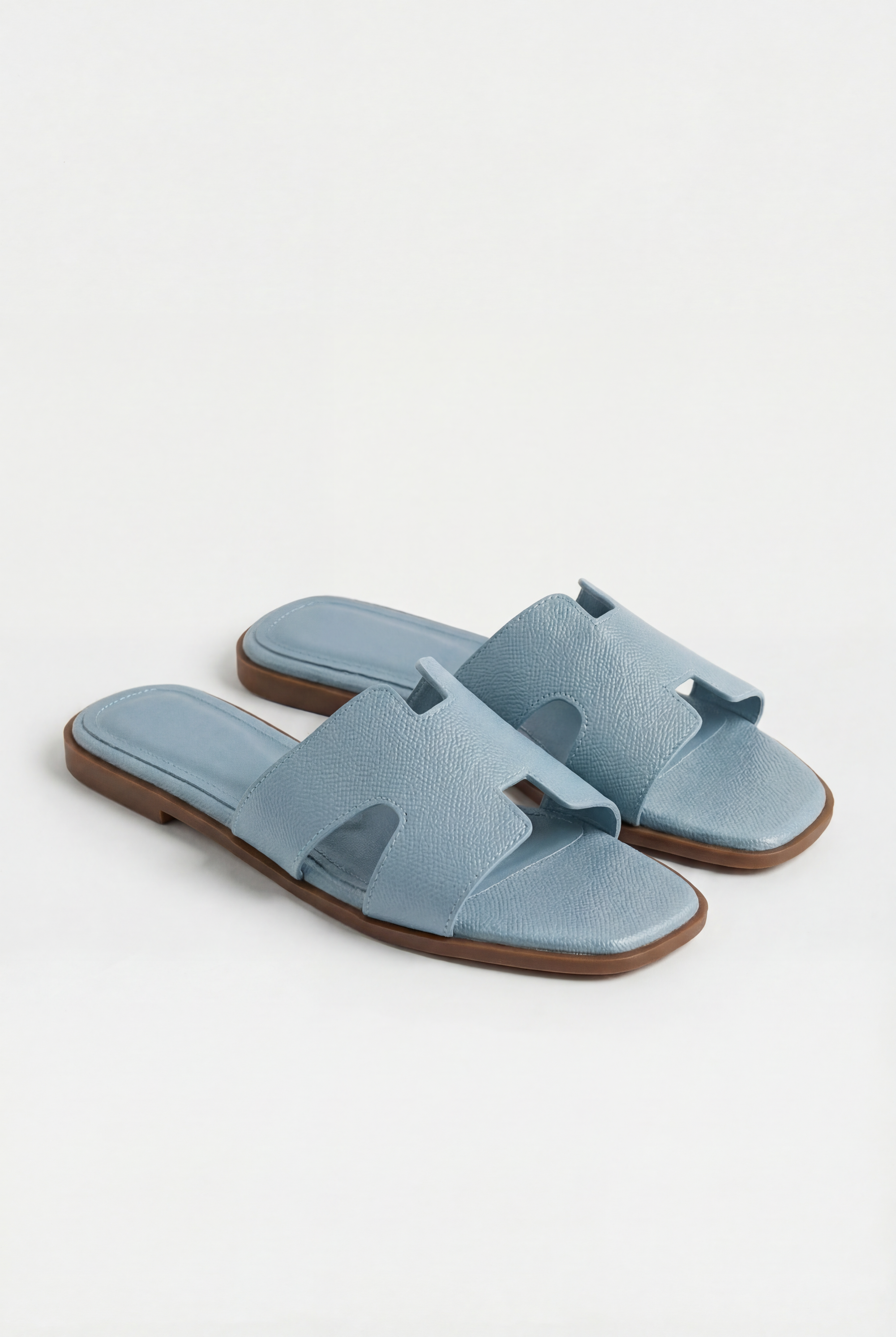 Sandalias planas de ecopiel