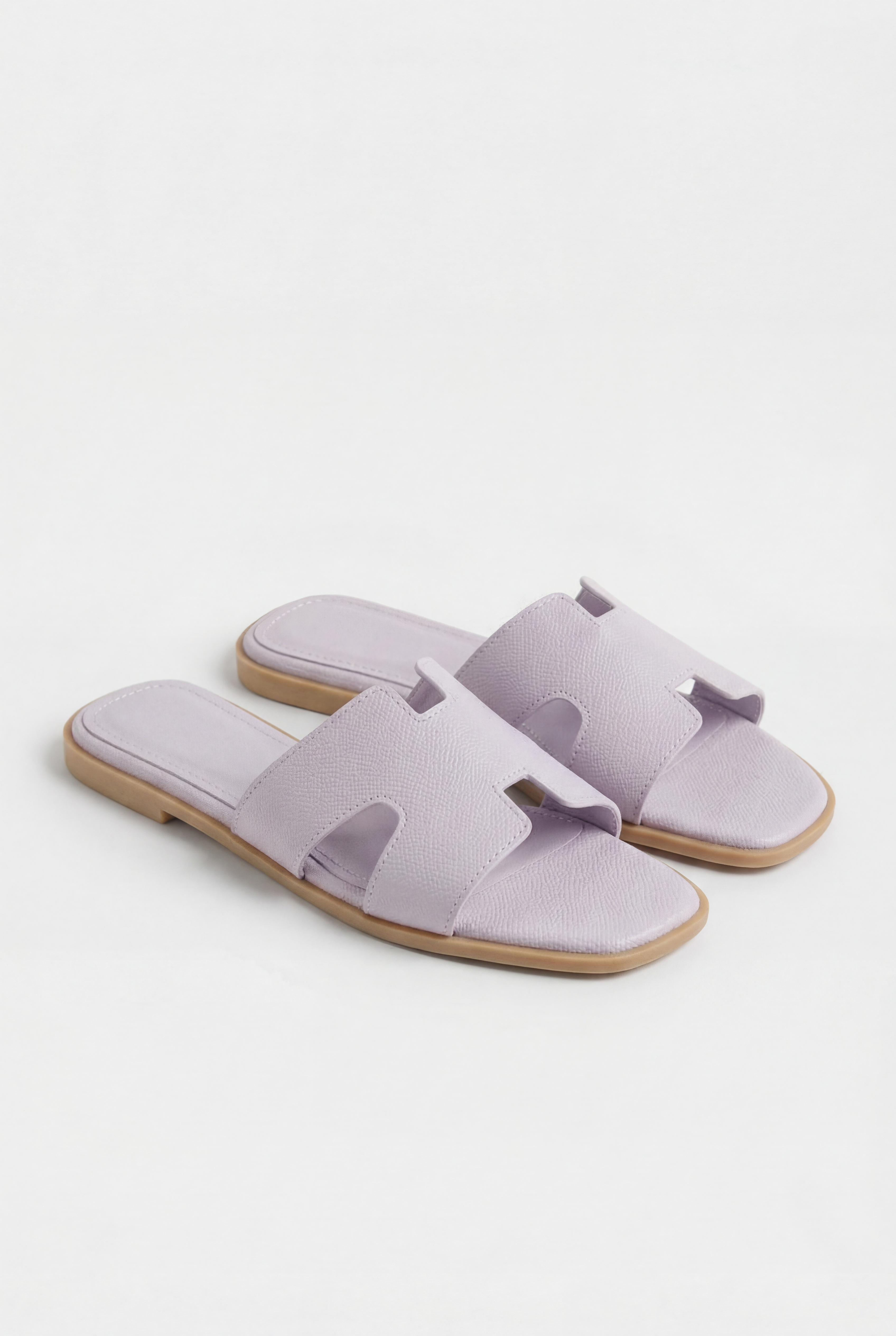 Sandalias planas de ecopiel