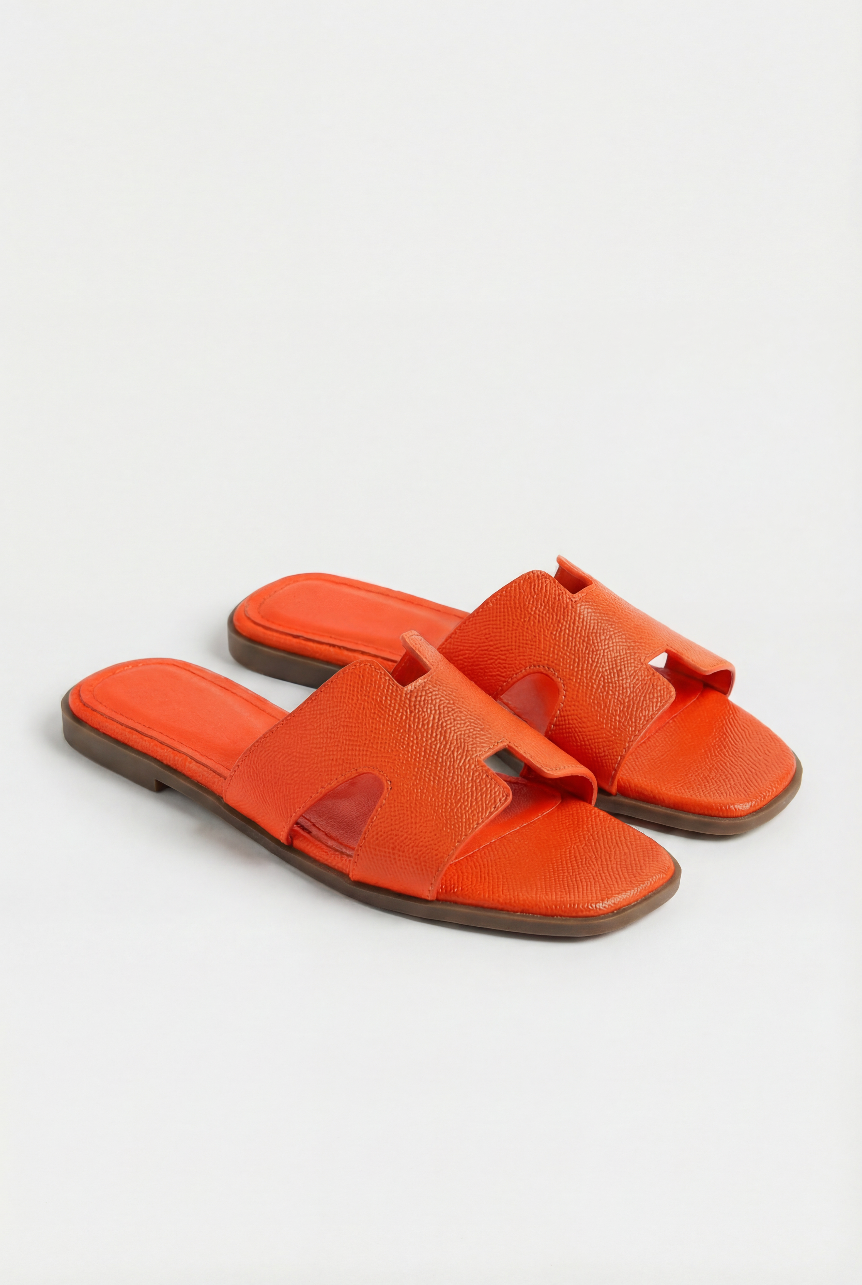 Sandalias planas de ecopiel
