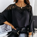 Daniela - Blusa Floral Encaje