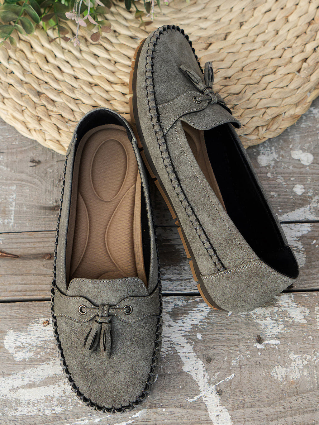 Mariana - Mocasines Borlas Elegantes