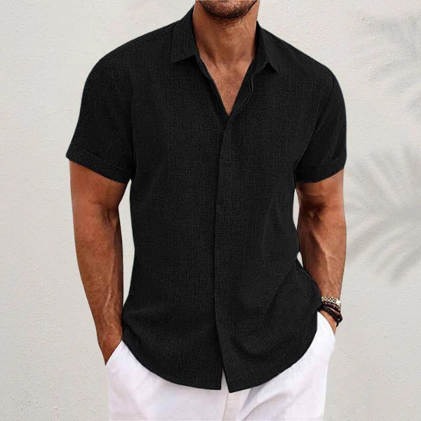 Diego - Camisa Casual de Verano Texturizada Premium