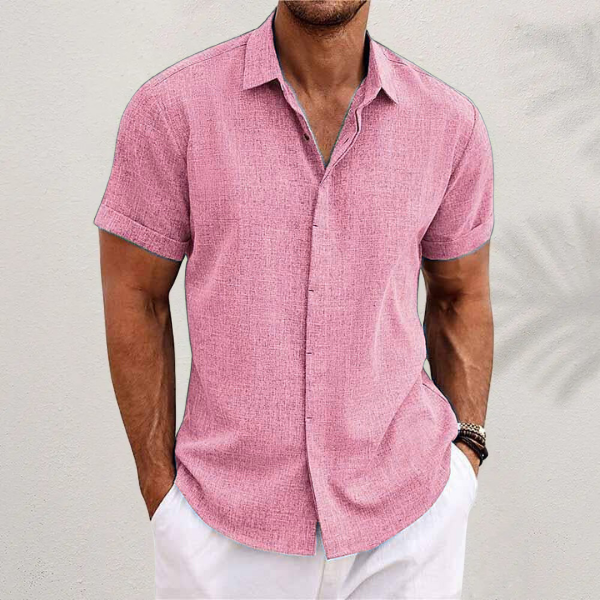 Diego - Camisa Casual de Verano Texturizada Premium