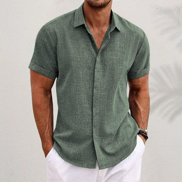 Diego - Camisa Casual de Verano Texturizada Premium
