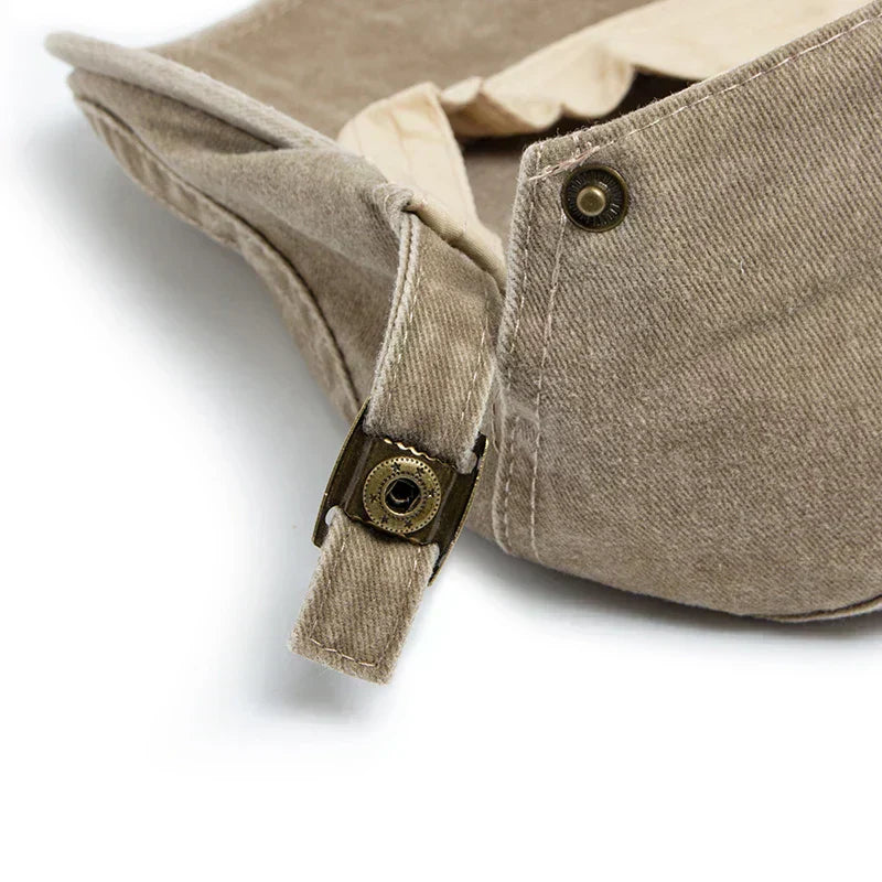 Enzo — Gorra de Denim Lavado
