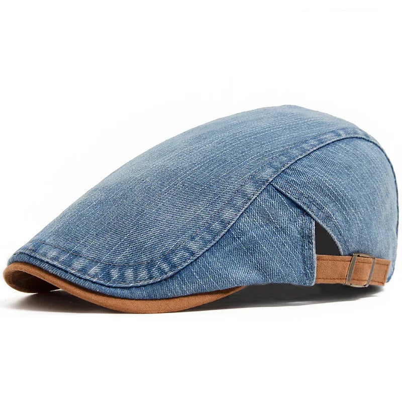 Franco — Gorra de Denim Lavado
