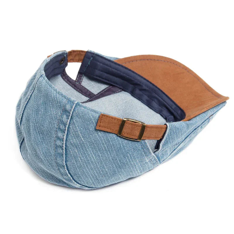 Franco — Gorra de Denim Lavado