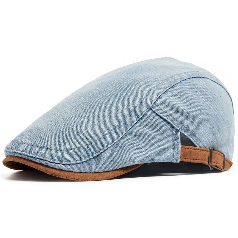 Franco — Gorra de Denim Lavado