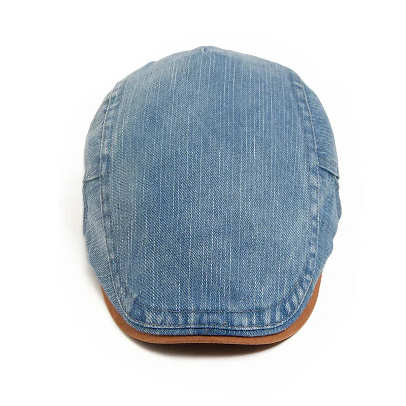 Franco — Gorra de Denim Lavado