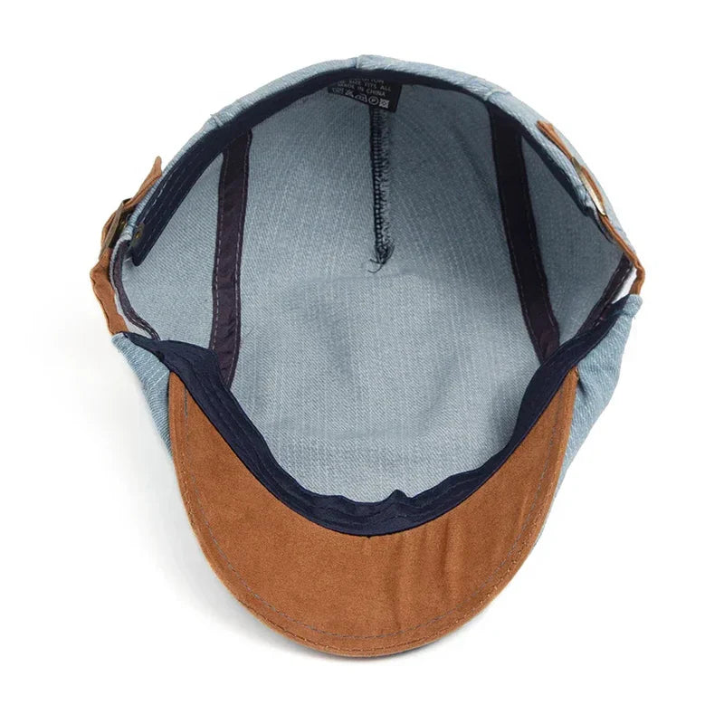 Franco — Gorra de Denim Lavado