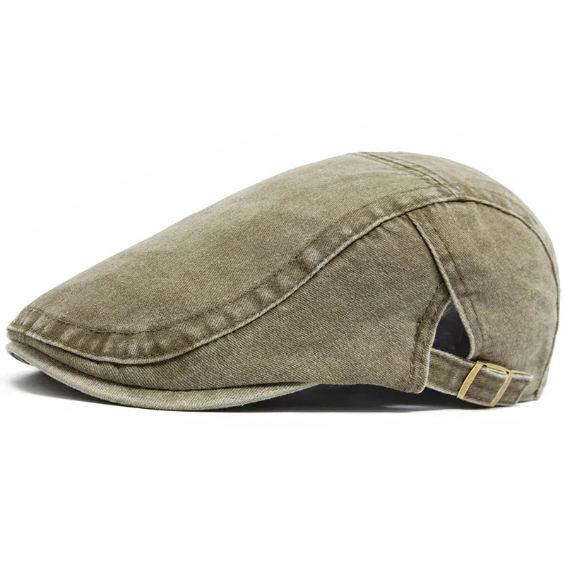 Enzo — Gorra de Denim Lavado