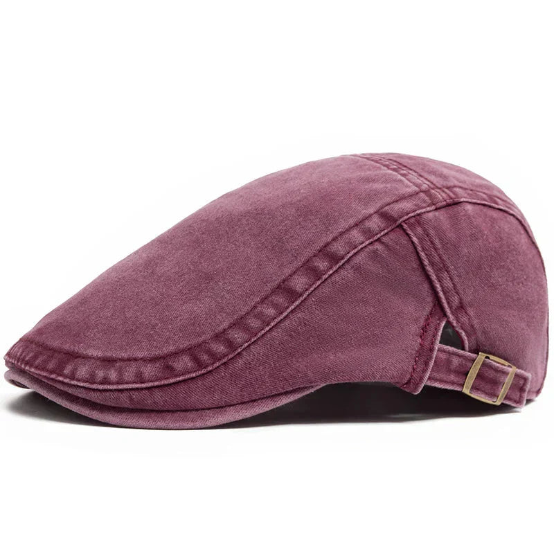 Enzo — Gorra de Denim Lavado