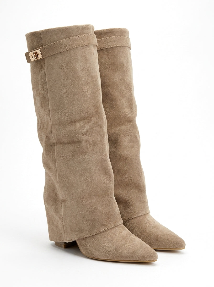 Valeria - Botas Altas Ante