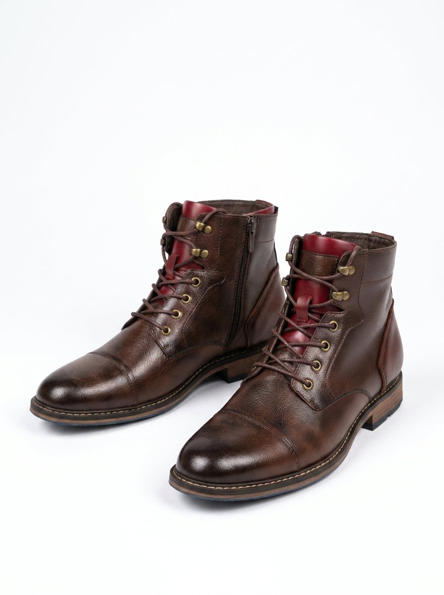 Santiago - Botas Cuero Vintage