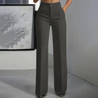 Natalia - Pantalón Recto Tiro Alto