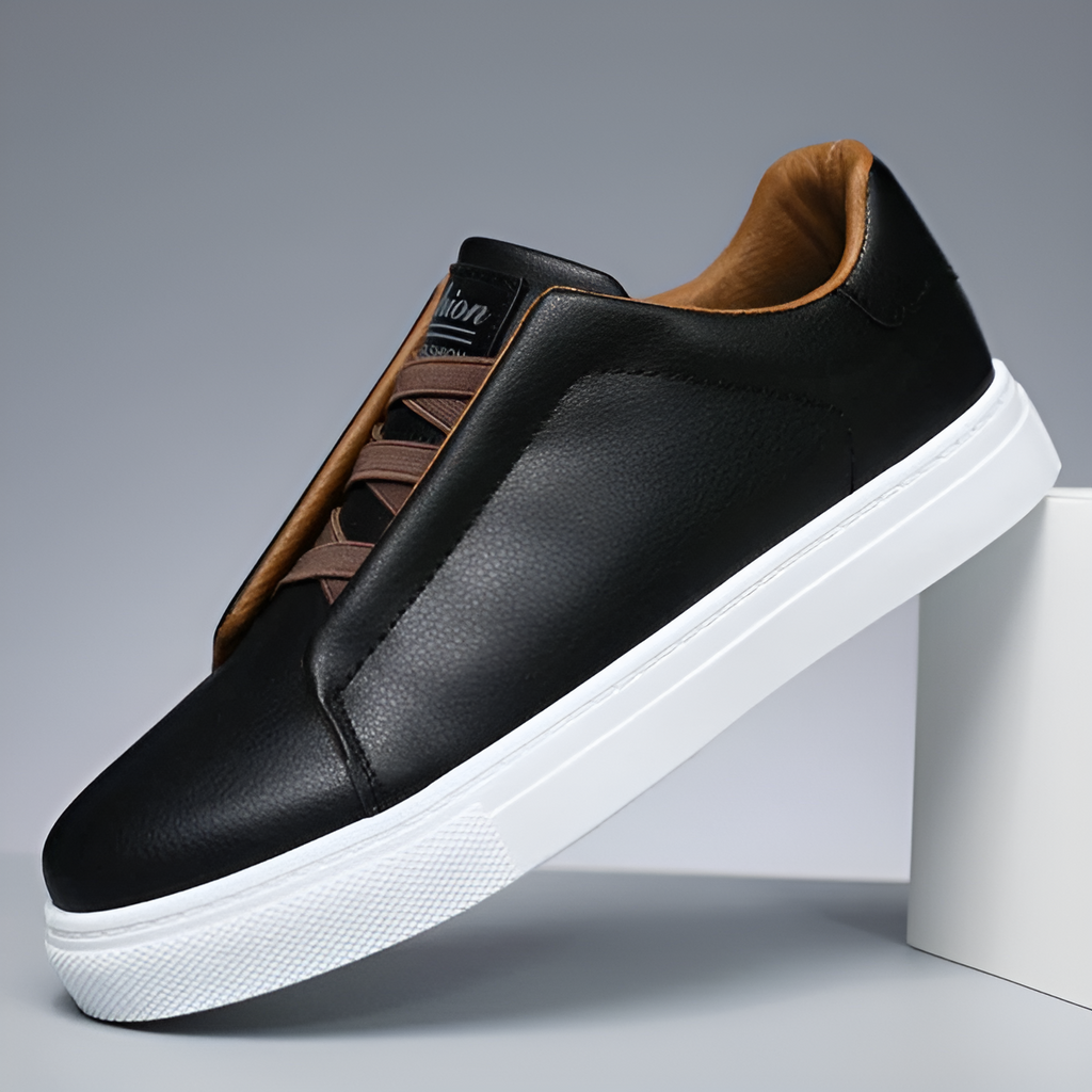 Santiago - Zapatillas Urbanas Minimalistas de Cuero Premium