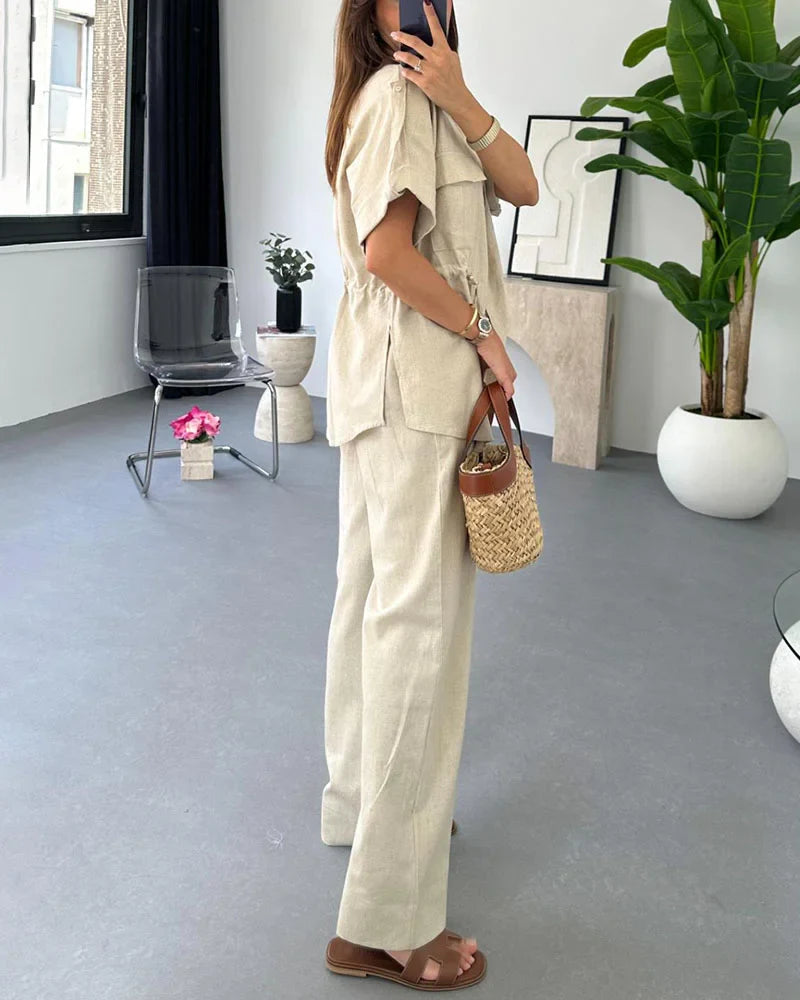 Mariana - Conjunto Camisa Elegante