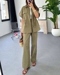 Mariana - Conjunto Camisa Elegante
