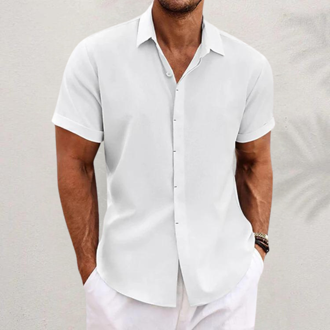 Diego - Camisa Casual de Verano Texturizada Premium