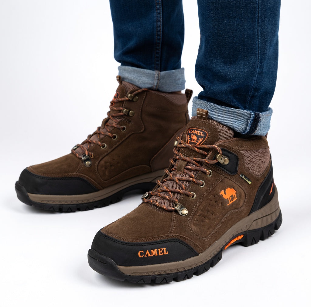 Diego - Zapatos Outdoor Resistentes con Suela Antideslizante y Diseño Montaña