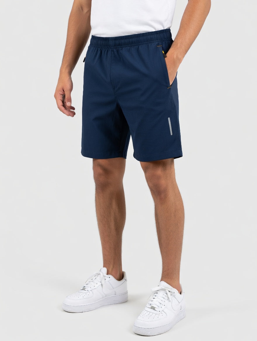 Javier - Shorts Deportivos Ligeros de Tejido Técnico Transpirable