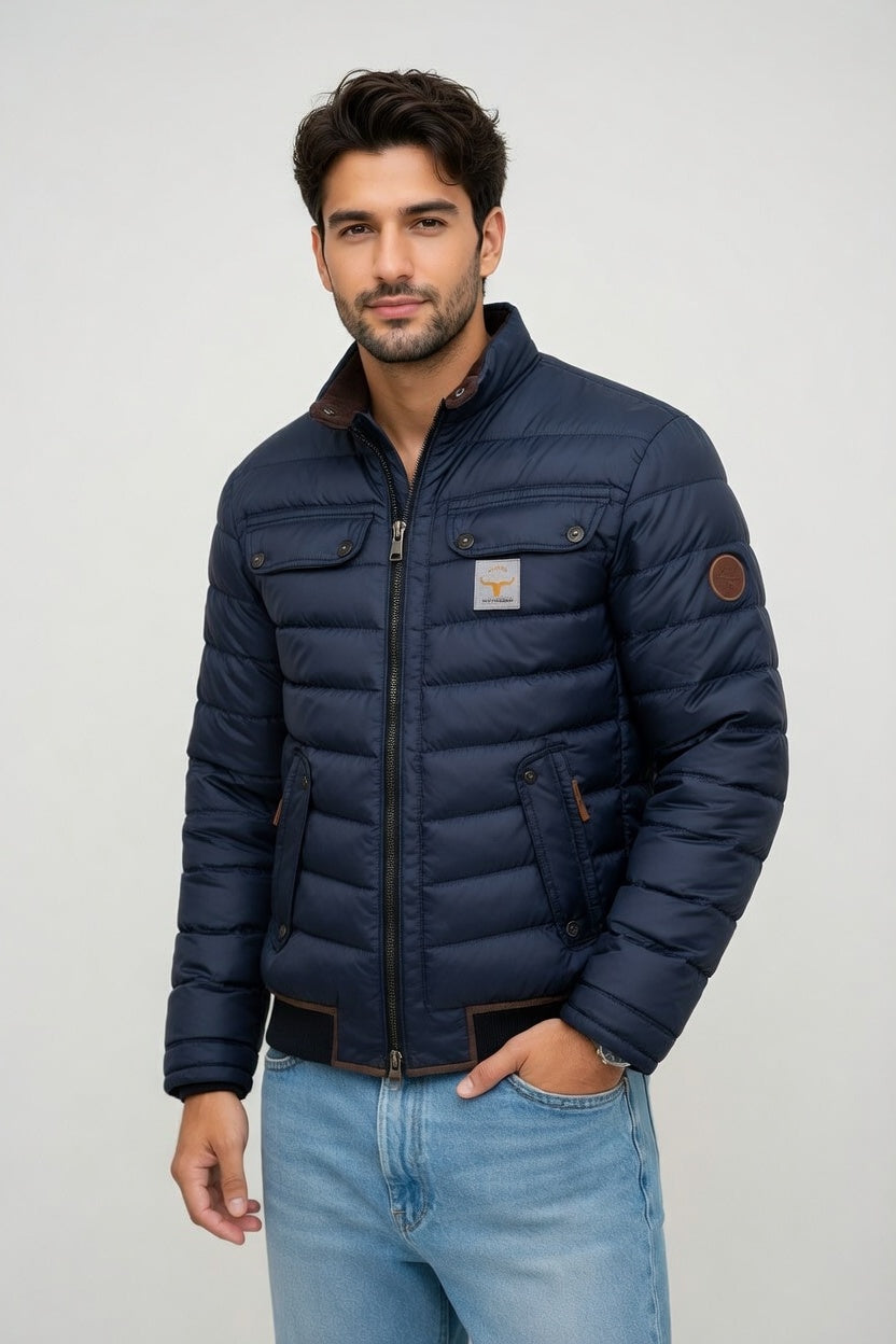 Alejandro - Chaqueta Acolchada Ligera de Algodón Técnico Premium