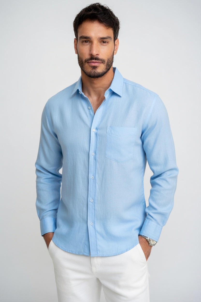 Nathan - Camisa casual con botones y estilo