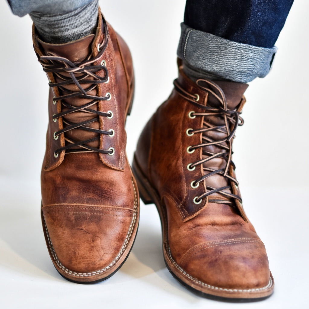 Emiliano - Botas Clásicas Robustas de Cuero Artesanal Premium