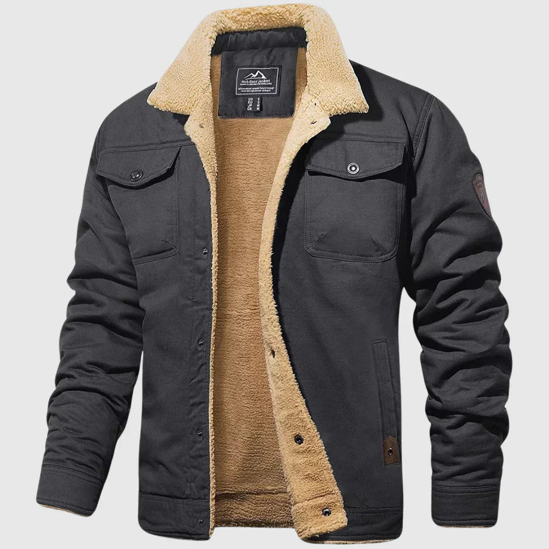 Gerardo - Chaqueta Térmica Forrada de Algodón Premium