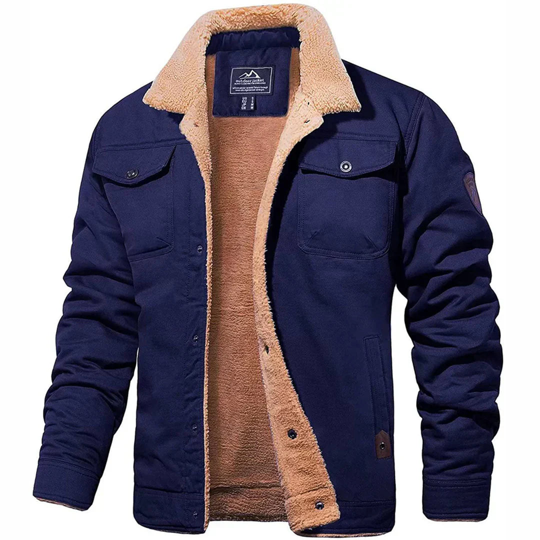 Gerardo - Chaqueta Térmica Forrada de Algodón Premium